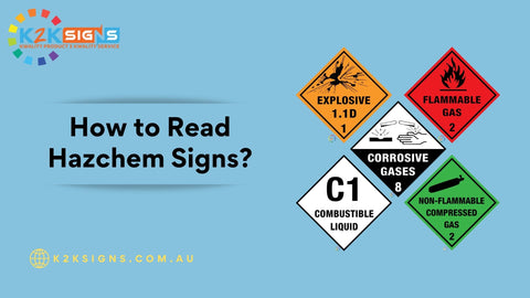 How to Read Hazchem Signs