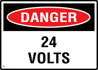 Danger 24 Volts