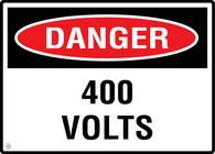 Danger 400 Volts