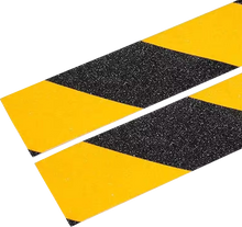 Load image into Gallery viewer, Yellow Black Indoor / Outdoor Anti Slip Floor Tape