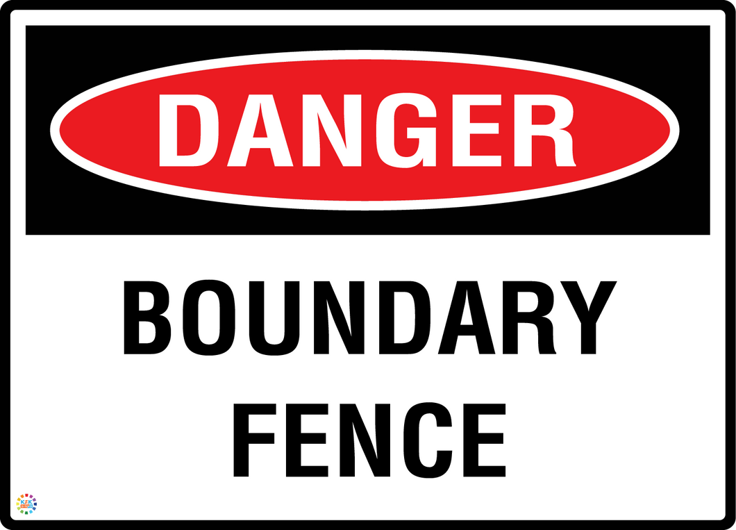 Danger Boundary Fence