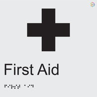 First Aid - Braille and Tactile Sign