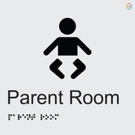 Baby Change Parent Room - Braille and Tactile Sign