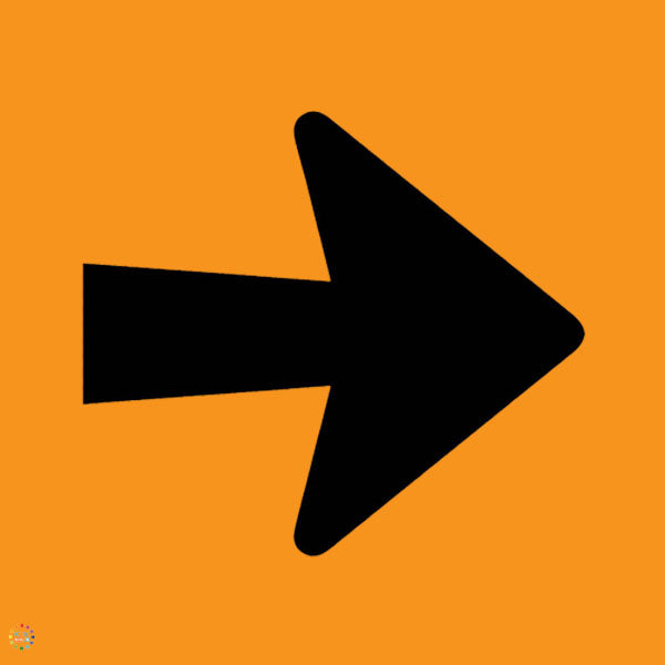 Detour Marker Left Arrow Signage