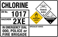 Chlorine (Transport Panel/Sign)