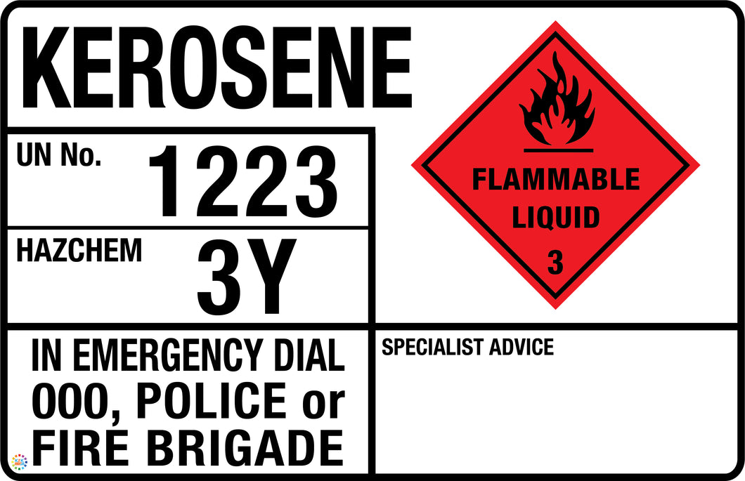 Kerosene (Transport Panel/Sign)