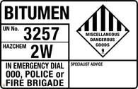 Bitumen (Transport Panel/Sign)