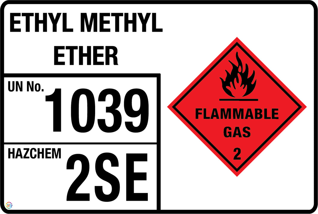 Ethyl Methyl Ether Signage