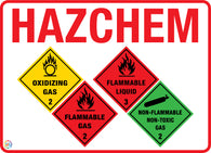 Hazchem Advice Sign