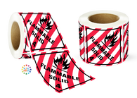 Class 4 Flammable Solid Label Roll