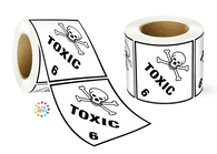 Class 6 Toxic Label Roll