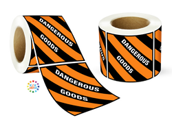 Dangerous Goods Label Roll