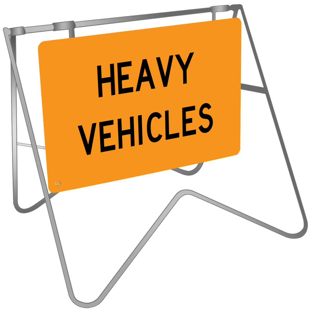 Heavy Vehicles - Swing Stand & Sign