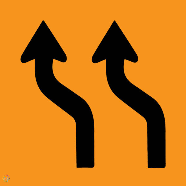 Lane Status Both Lanes Left Deviation Sign