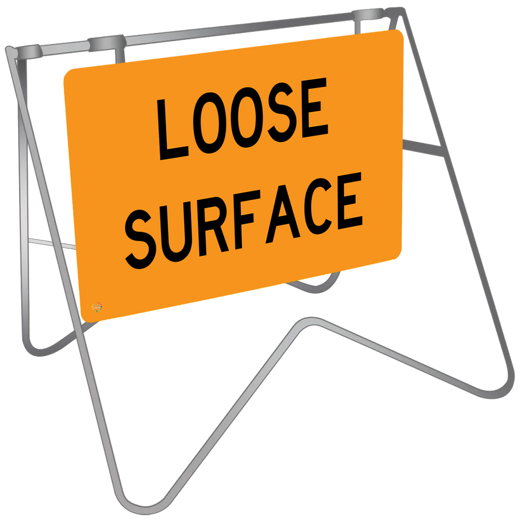 Loose Surface - Swing Stand & Sign