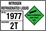 Nitrogen Refrigerated Liquid Signage