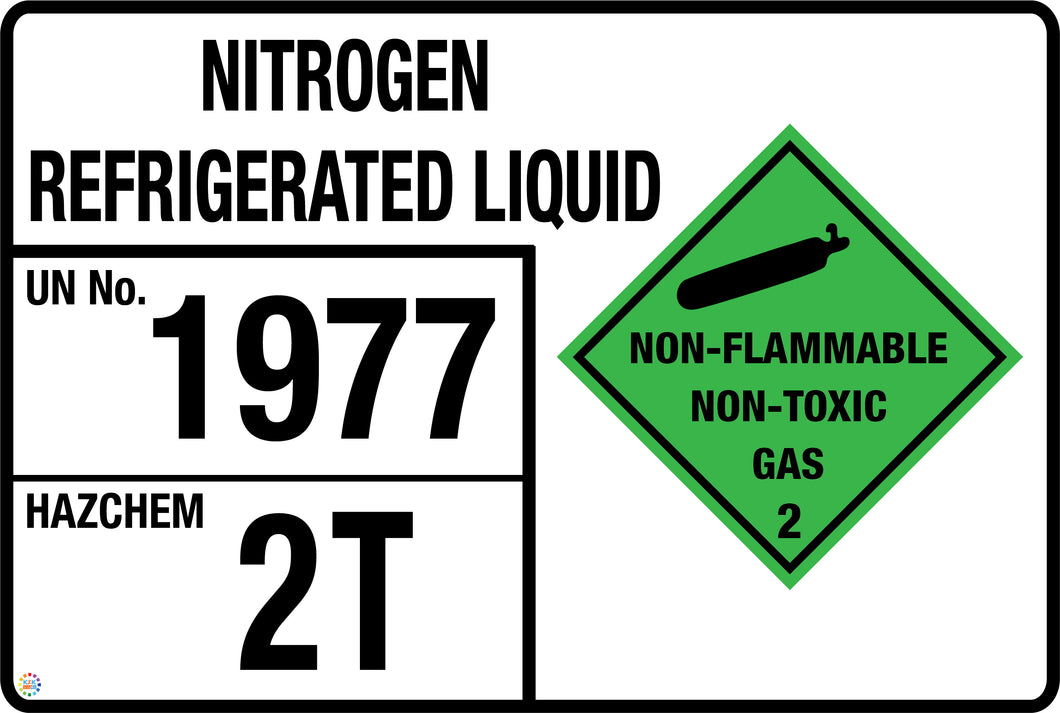 Nitrogen Refrigerated Liquid Signage