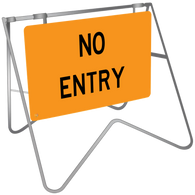 No Entry - Swing Stand & Signage