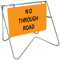 No Through Road - Swing Stand & Sign