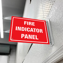 Load image into Gallery viewer, FIRE INDICATOR PANEL - DOUBLE SIDED OFF WALL SIGN