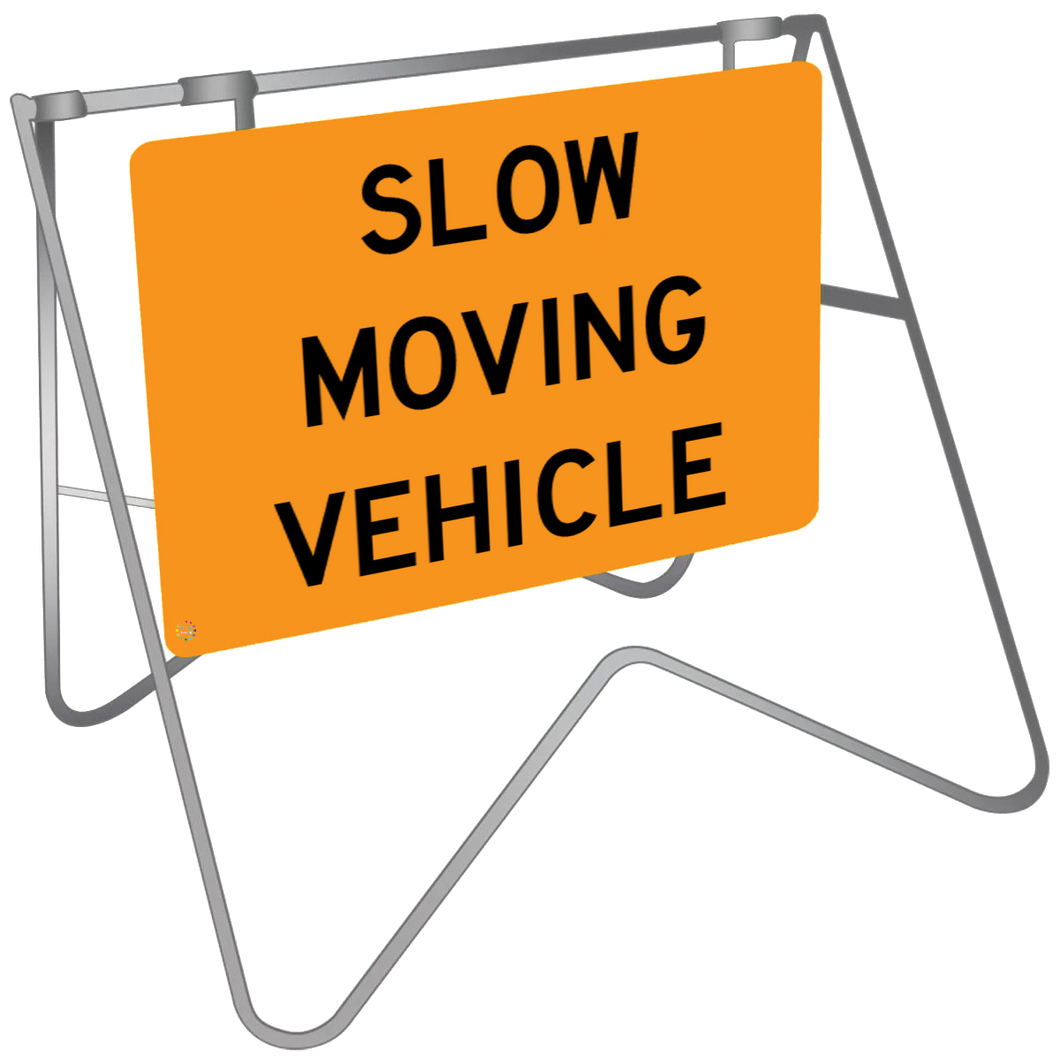 Swing Stand & Sign – Slow Moving Vehicle