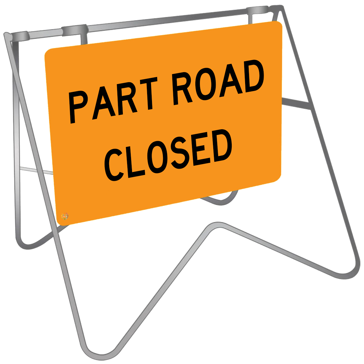 Swing Stand & Sign – Part Road Closed | K2K Signs Australia