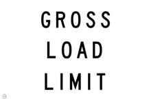 Load image into Gallery viewer, Gross Road Limit