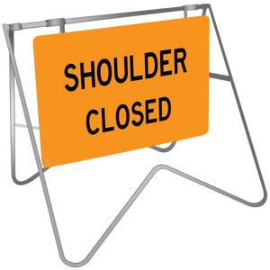 Shoulder Closed - Swing Stand & Sign