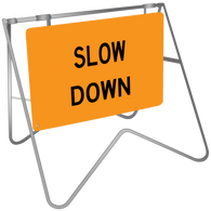 Slow Down - Swing Stand & Sign