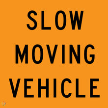 Load image into Gallery viewer, Slow Moving Vehicle Sign