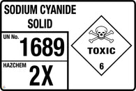 Sodium Cyanide Solid Sign