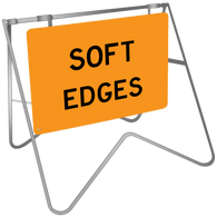 Soft Edges - Swing Stand & Sign