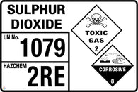 Sulphur Dioxide Sign