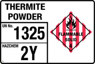 Thermite Powder Signage