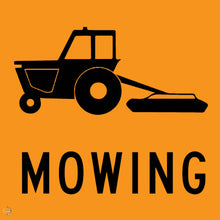 Load image into Gallery viewer, Tractor Grass Mowing Sign