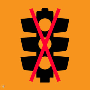 Traffic Signals Not Working Sign