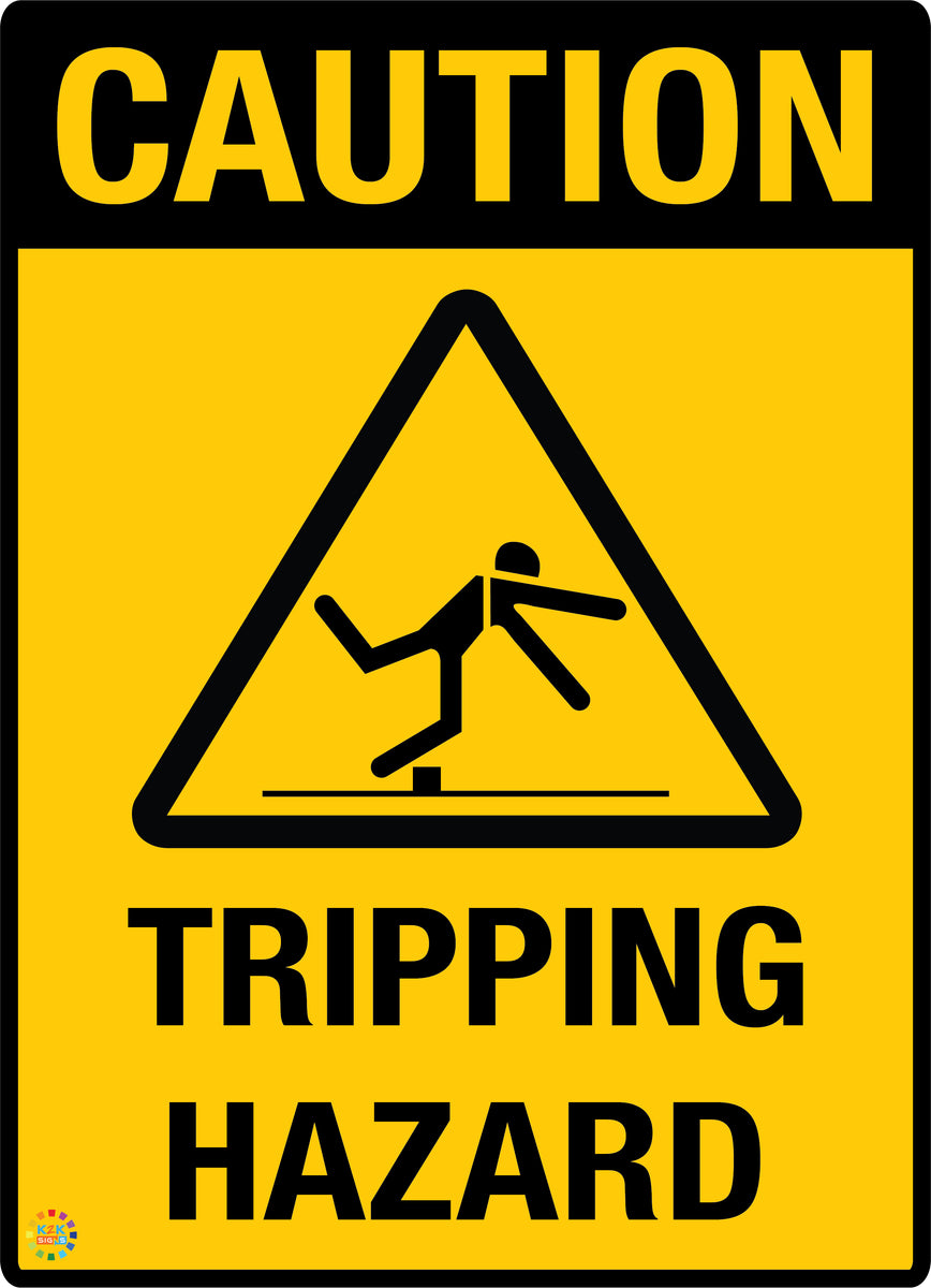 Tripping Hazard Sign | K2K Signs Australia