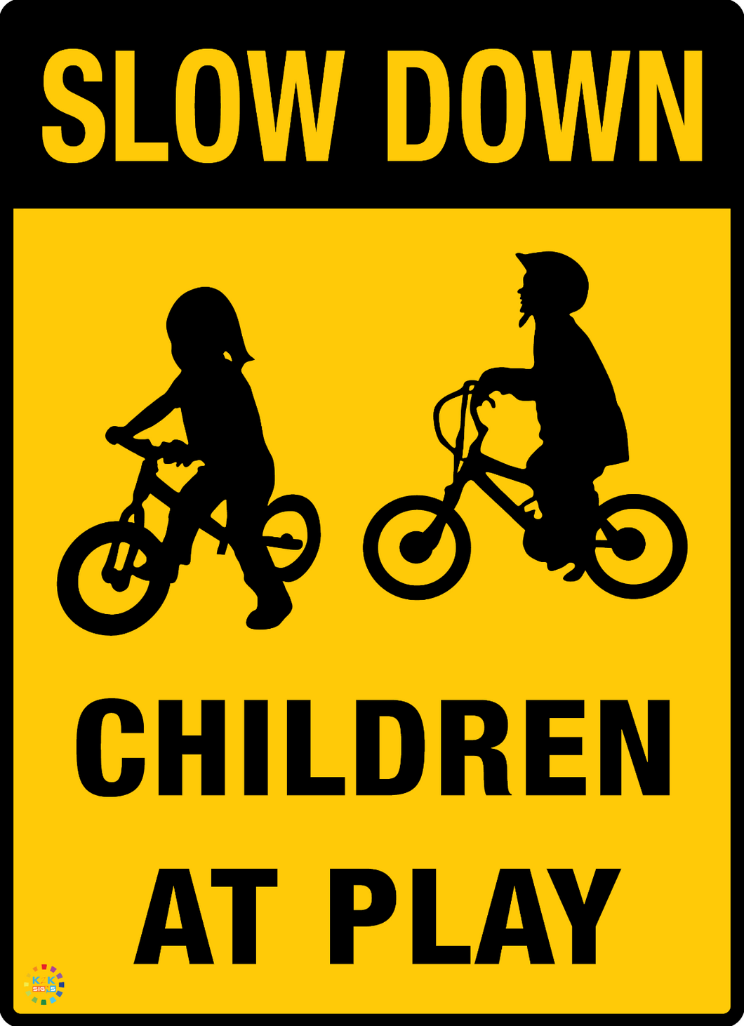 Slow Down Children At Play