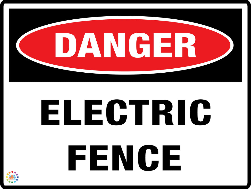 Danger Electric Fence