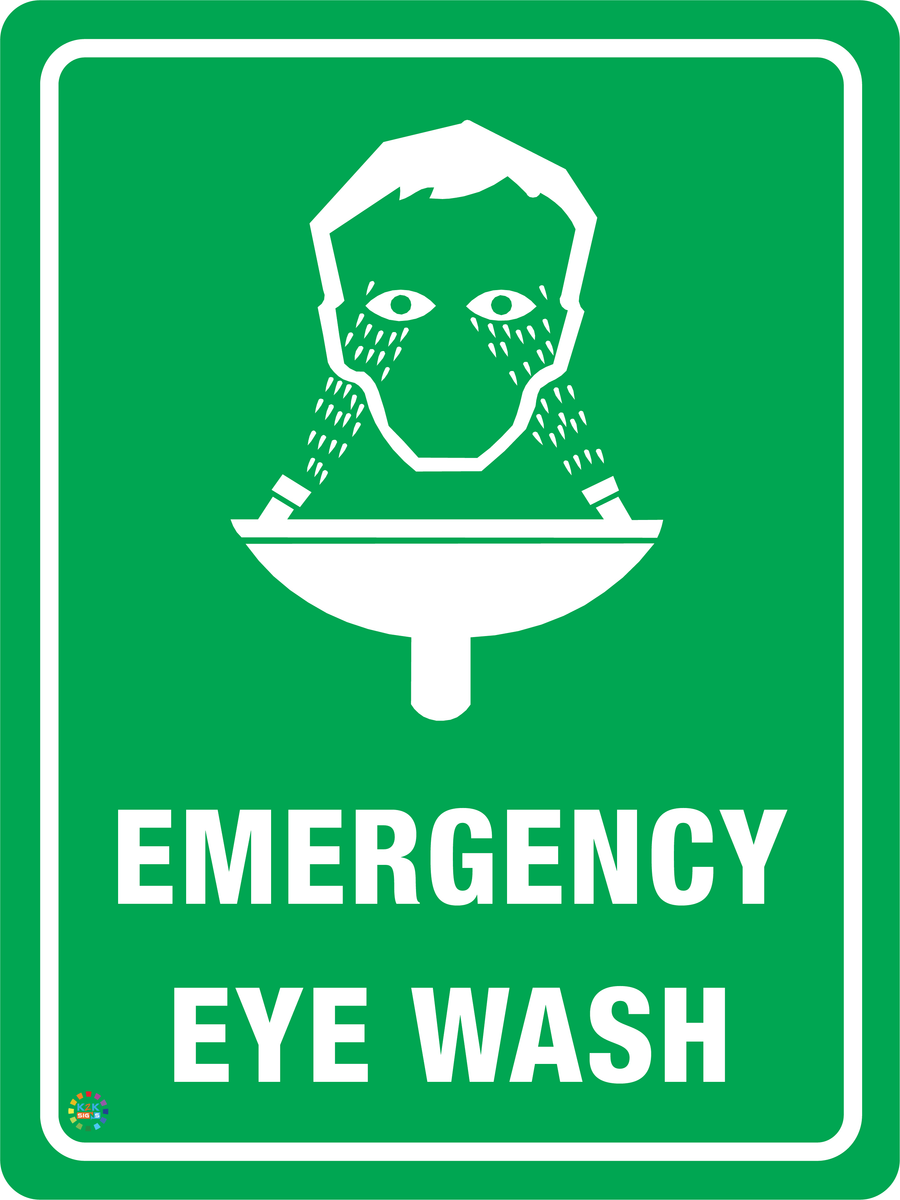 Emergency Eye Wash – K2K Signs