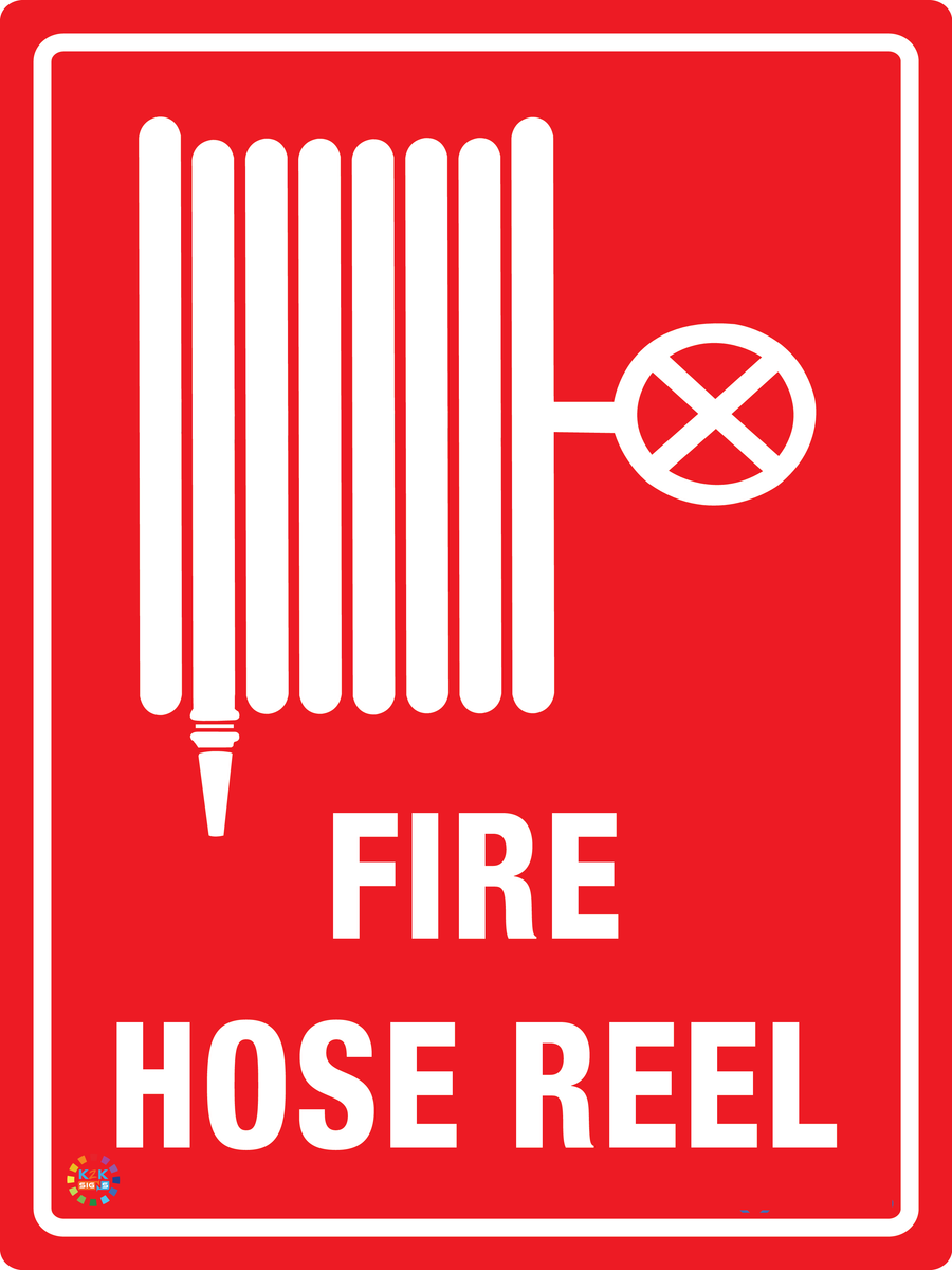 Fire Hose Reel Sign | K2K Signs Australia