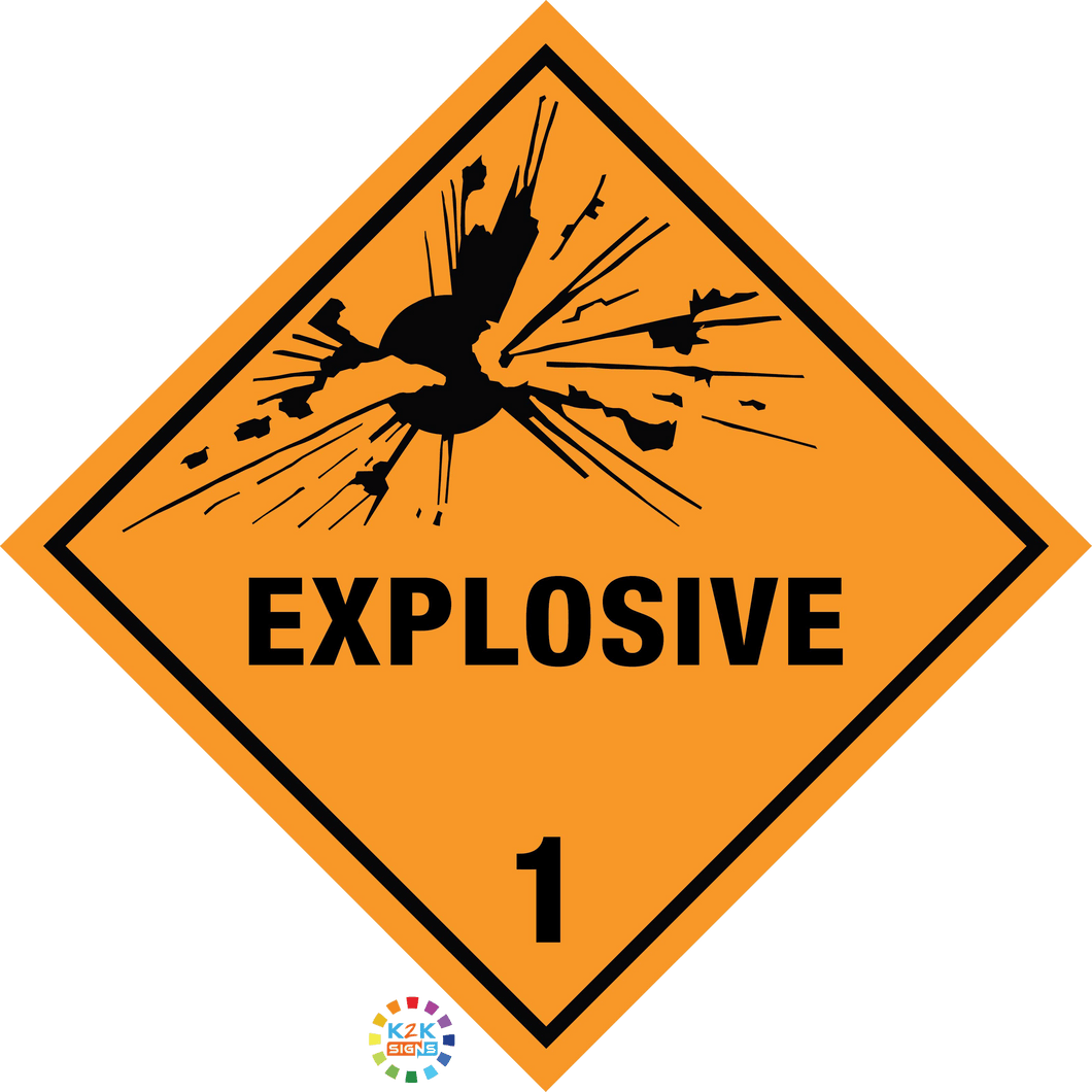 Class 1<br/> Explosive 1