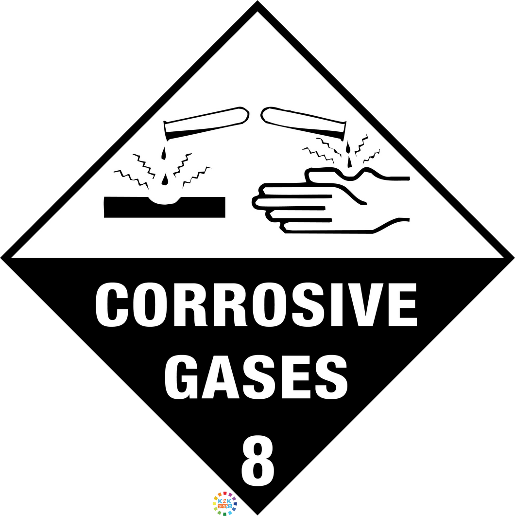 Class 8</br> Corrosive Gases