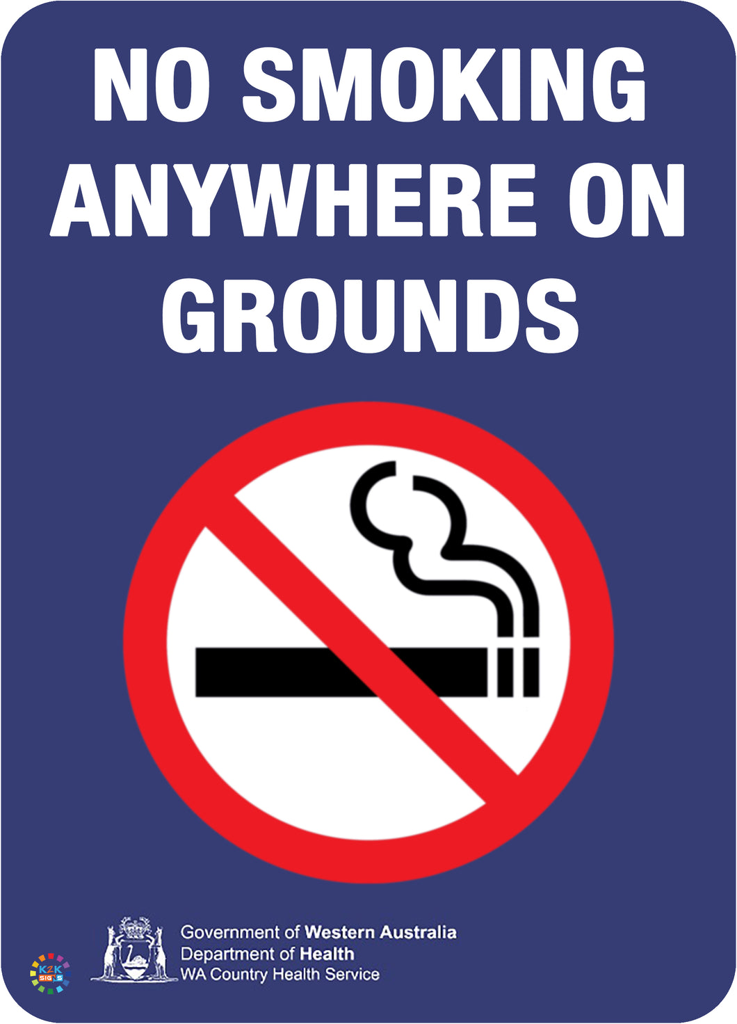 No Smoking Anywhere On