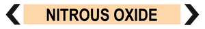 Nitrous Oxide - Pipe Marker