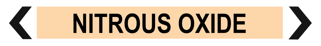 Nitrous Oxide - Pipe Marker