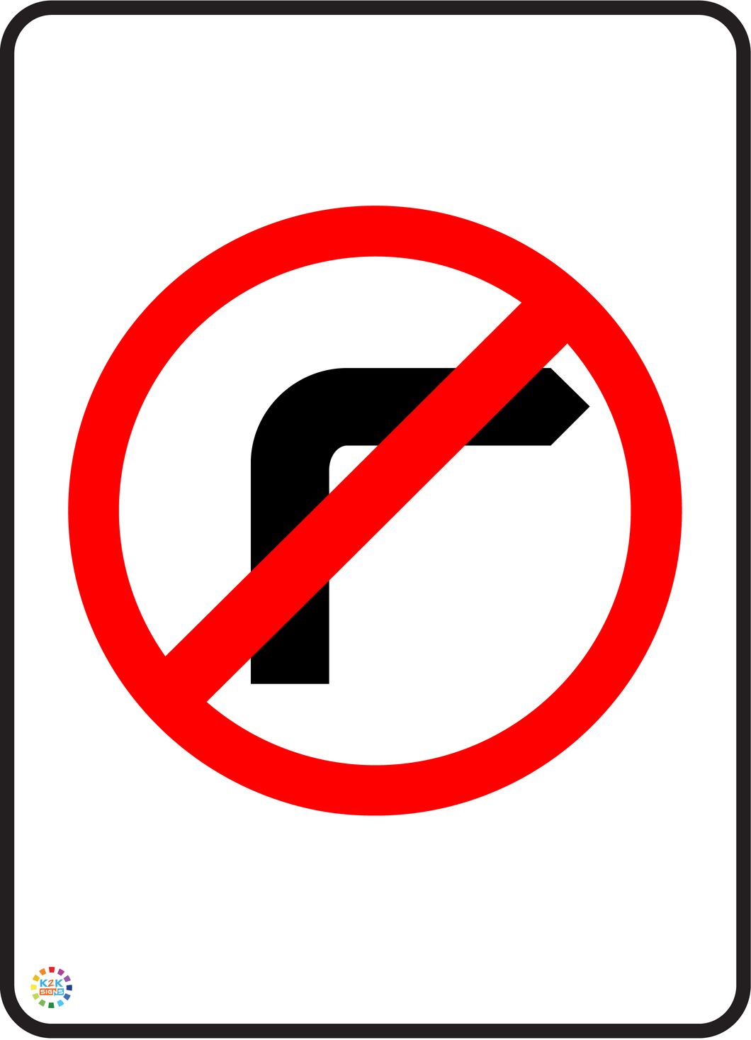 No Right Turn