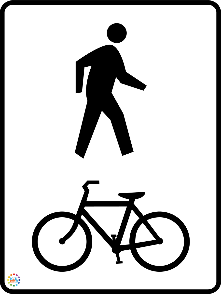 Shared Zone Sign – K2K Signs