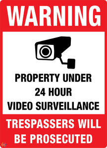 CCTV & Security Camera Signs | K2K Signs Australia