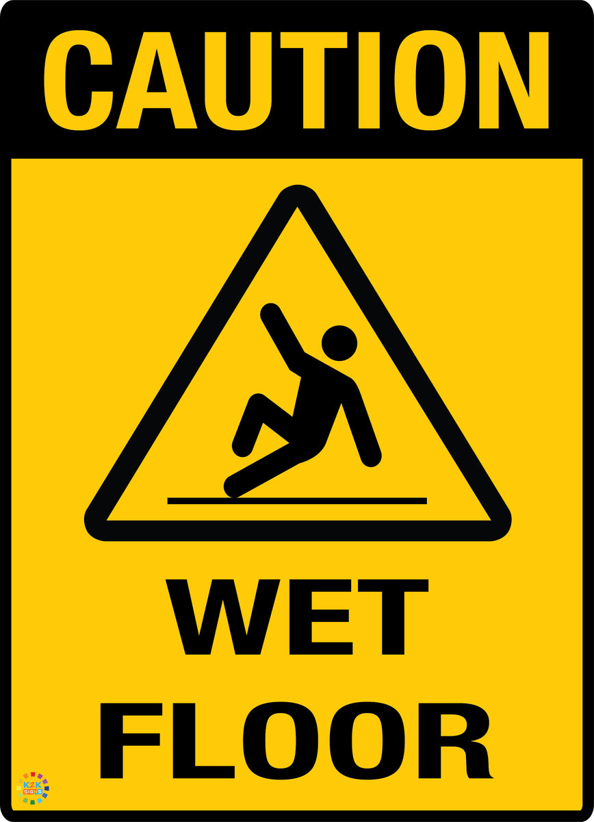 Wet Floor Sign | K2K Signs Australia